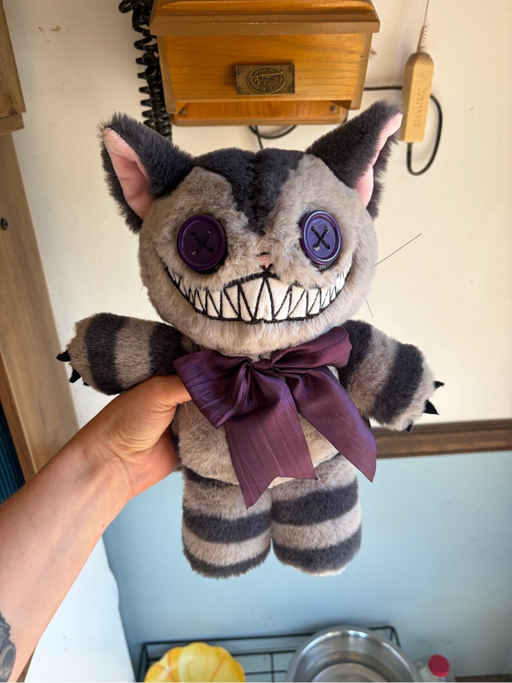American Mcgees Victorian Cheshire Cat plushie dreadfuls - Picture 9 of 9